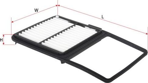 Воздушный фильтр Sakura. Артикул A-3313