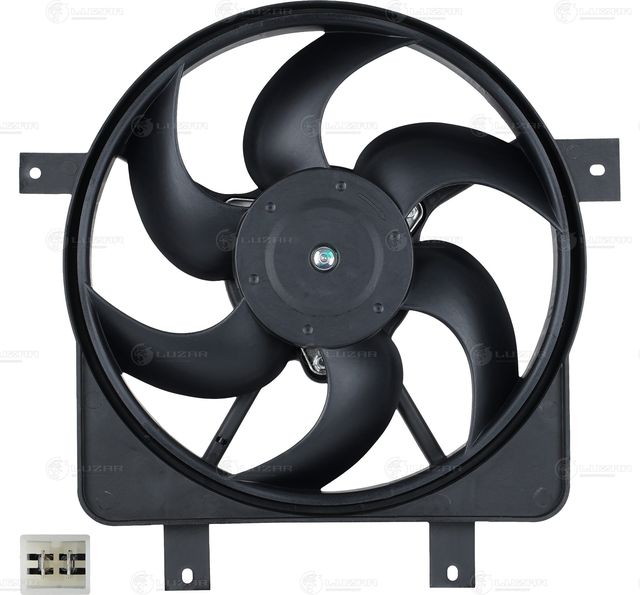 Вентилятор радиатора двигателя Luzar для Lada Priora I 2007-2018. Артикул LFK 0127