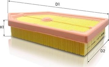 Воздушный фильтр  Tecneco Filters. Артикул AR1735PM