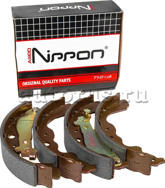 Колодки тормозные задние барабанные 230*42мм Lada Largus (Allied Nippon). Артикул ABS1704