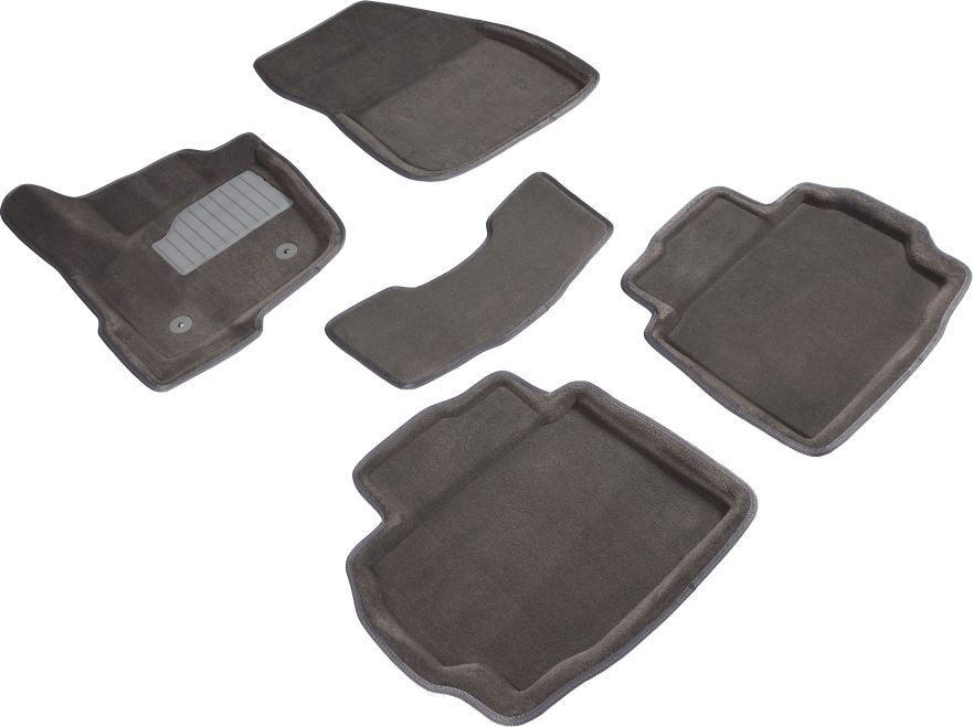 Коврики Seintex 3D ворсовые для салона Ford Mondeo V 2014-2026. Серый. Артикул 86844