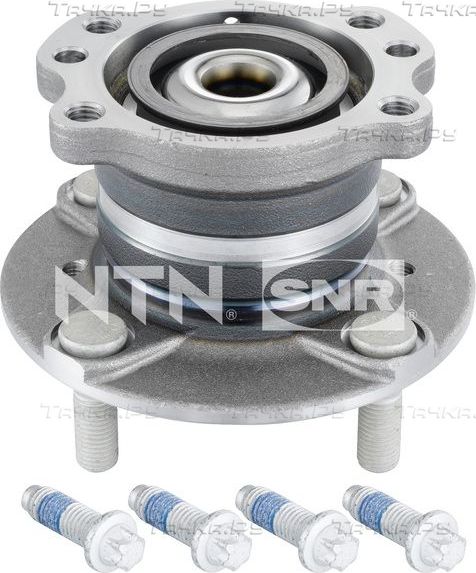 Ступица колеса с интегрированным подшипником NTN / SNR задняя для Ford B-MAX 2012-2017. Артикул R152.82