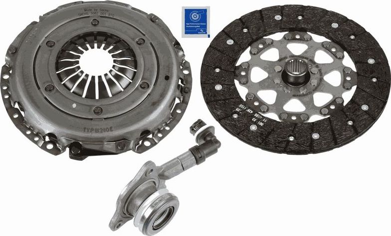 Сцепление (комплект) SACHS XTend Kit plus CSC для Citroen C5 II 2008-2017. Артикул 3000 990 405