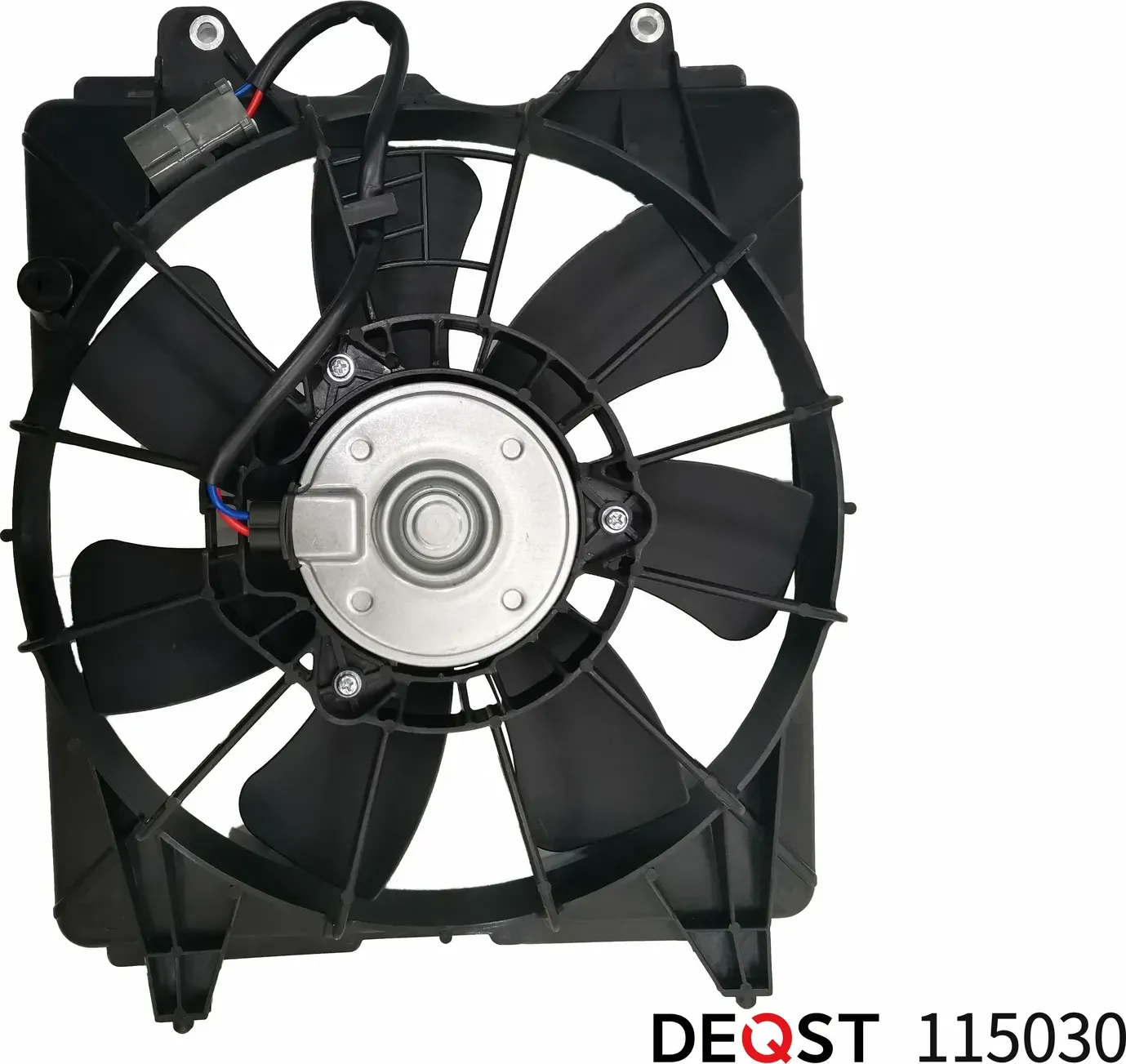 Вентилятор радиатора двигателя HONDA ACCORD VIII 02.03-06.08 (Deqst). Артикул 115030