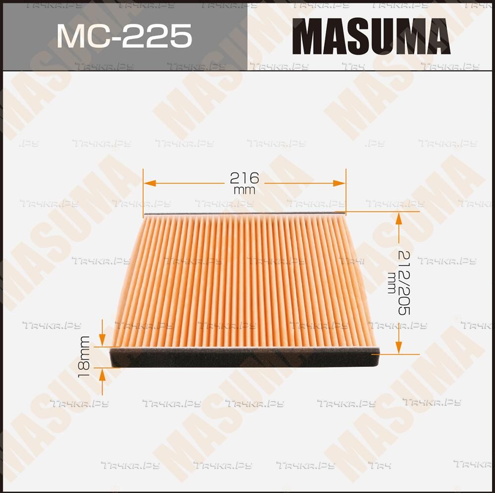 Салонный фильтр Masuma для Toyota Echo 1999-2005. Артикул MC-225