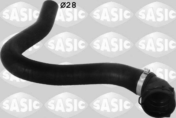 Патрубок радиатора (системы охлаждения) Sasic. Артикул 3406093