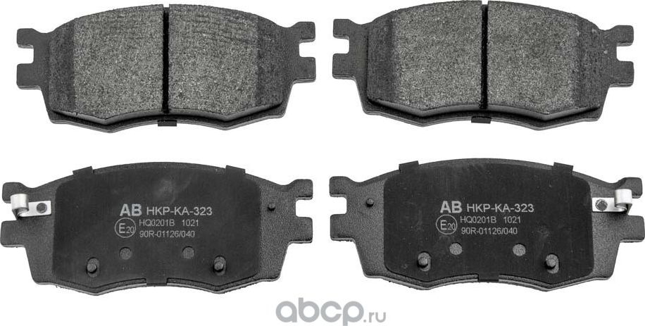 BRAKES ПЕРЕДНИЕ ТОРМОЗНЫЕ КОЛОДКИ (NTY). Артикул HKPKA323