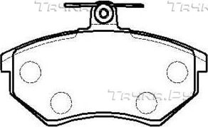 Тормозные колодки HSB передние для SEAT Cordoba I 1993-1996. Артикул HP8419