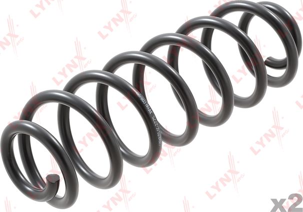 Пружина подвески LYNXauto задняя для Skoda Octavia A5 2004-2013. Артикул SC-2775