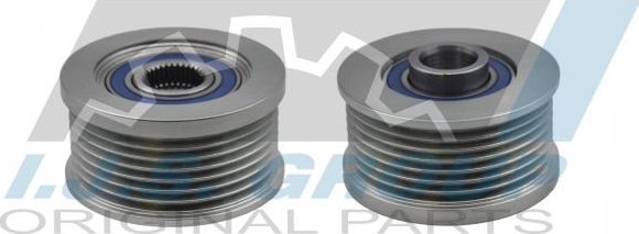 Муфта генератора обгонная IJS Group для Nissan Cabstar F24M, F24W 2006-2013. Артикул 30-1038