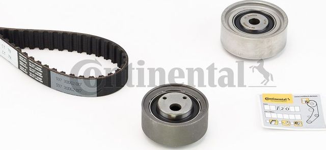 Ремень ГРМ с роликами (комплект) ContiTech для Audi 100 III (C3) 1990-1990. Артикул CT791K1