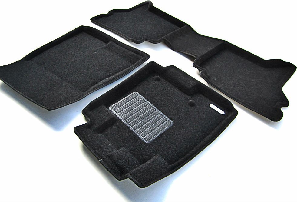 Коврики текстильные Euromat 3D Business для салона Mitsubishi Pajero IV 2006-2026. Артикул EMC3D-003610