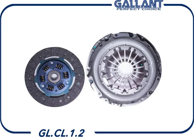Сцепление в сборе Largus 16кл 1.6 {корзина+диск} (Gallant). Артикул GLCL12