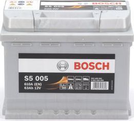 Аккумулятор Bosch S5 для Volkswagen Tiguan I 2007-2016. Артикул 0 092 S50 050