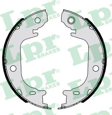 Тормозные колодки (стояночная тормозная система) LPR задние для Toyota Prius III 2011-2015. Артикул 01173