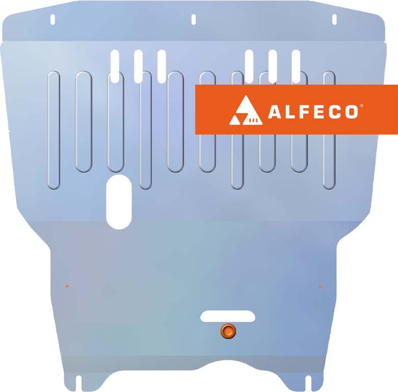 Защита алюминиевая Alfeco для картера и КПП Audi A3 8L 1996-2003. Артикул ALF.30.26al