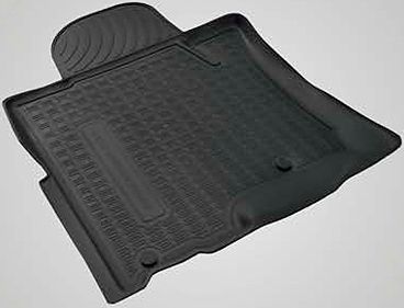 Коврики-корыта Toyota (оригинал) для салона Toyota Land Cruiser Prado 150 5 мест Рестайлинг 2013-2017 Черные. Артикул PZ4N1-J2350-RJ