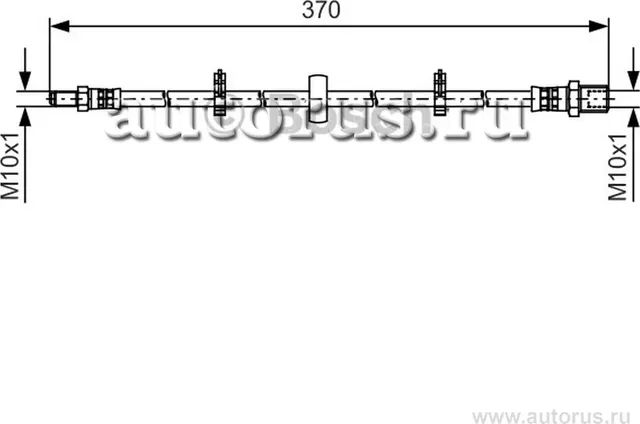 Шланг тормозной (Bosch). Артикул 1987481508