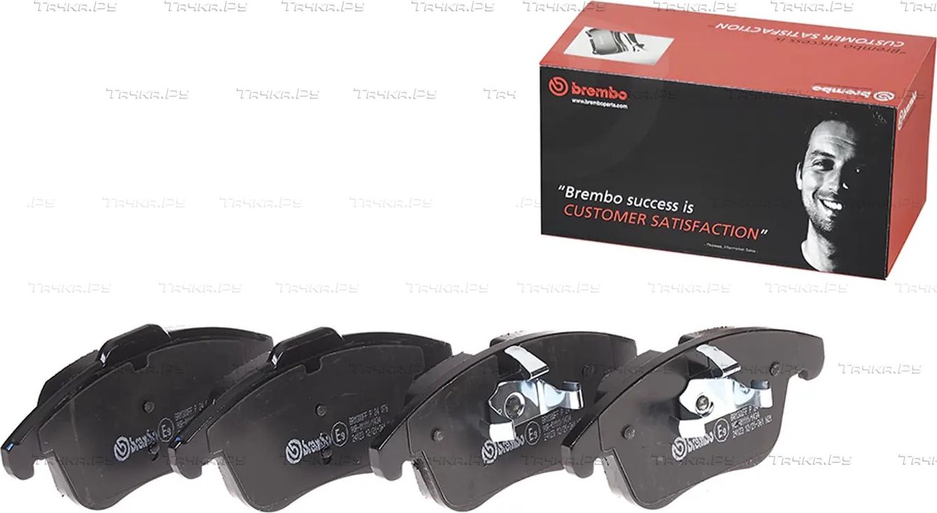 Тормозные колодки Brembo PRIME LINE передние для Ford Galaxy II 2006-2015. Артикул P 24 076