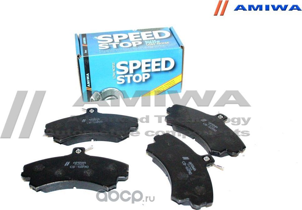 Колодки тормозные передние (Amiwa). Артикул CD6090