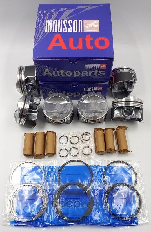 Поршень кольца комплект EA837 3.0T 22 mm на 1 цилиндр (Mousson). Артикул SPR30TEA83722STD