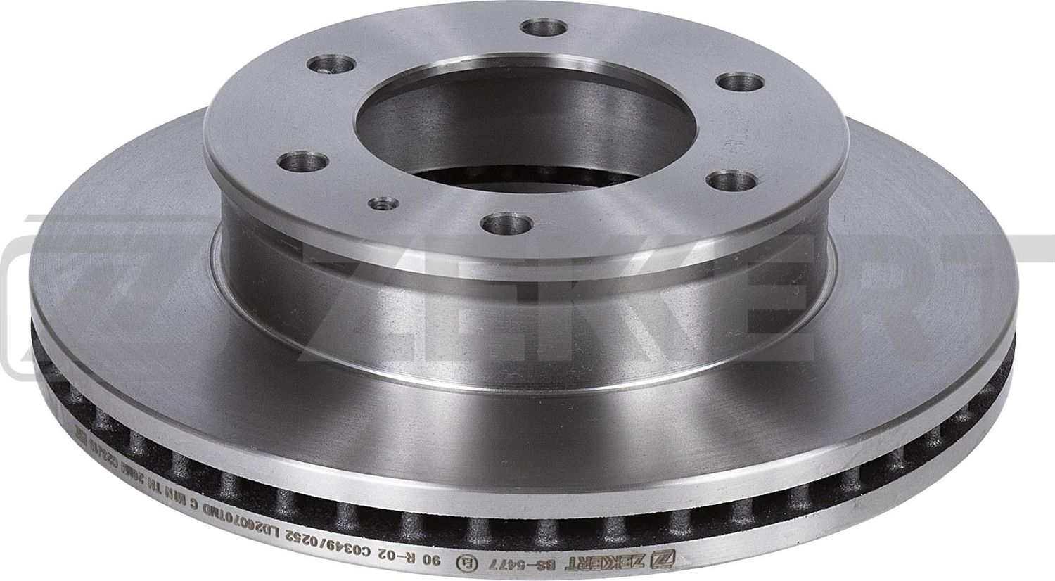 Тормозной диск Zekkert передний для Ford Ranger II 2006-2012. Артикул BS-5477