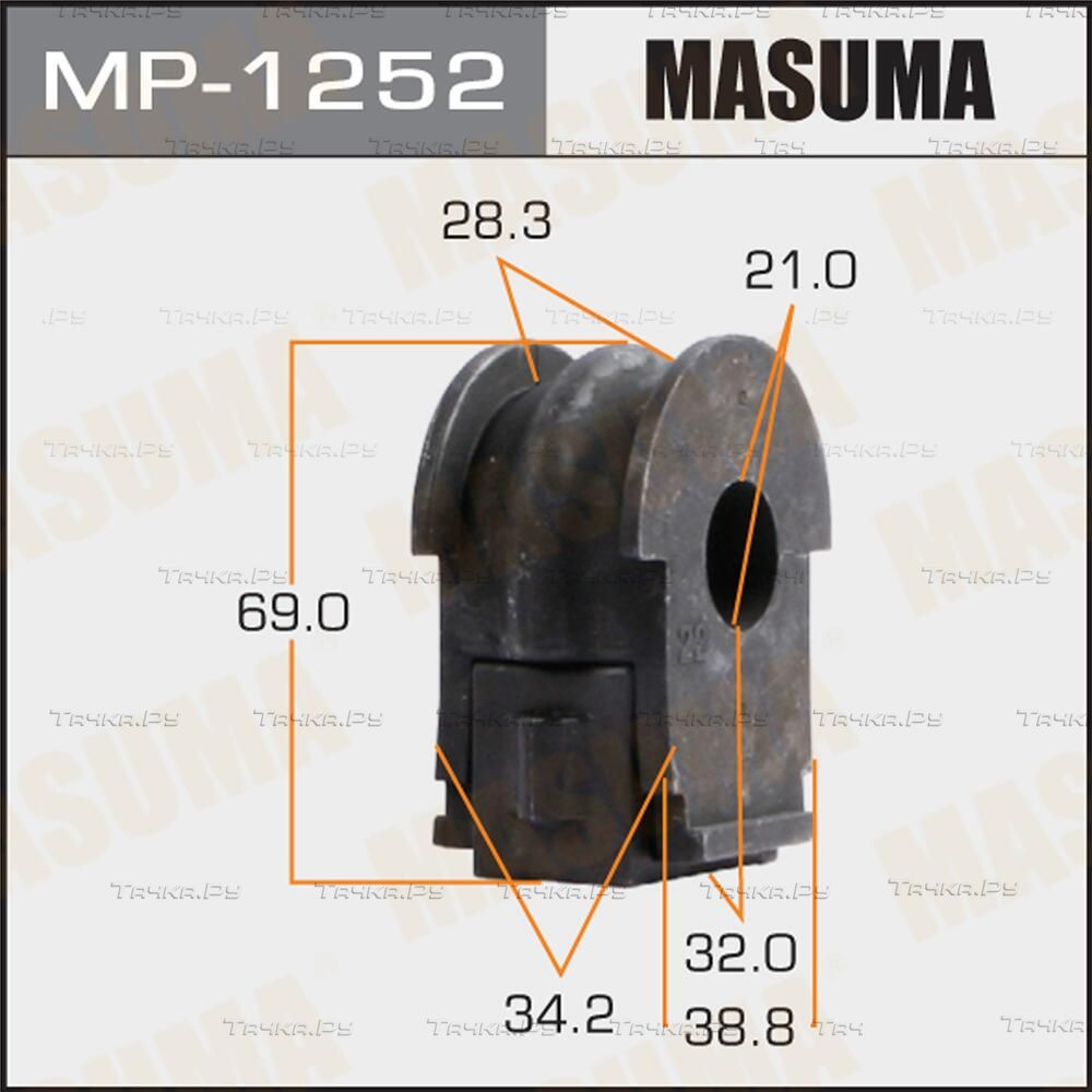 Втулки стабилизатора Masuma. Артикул MP-1252