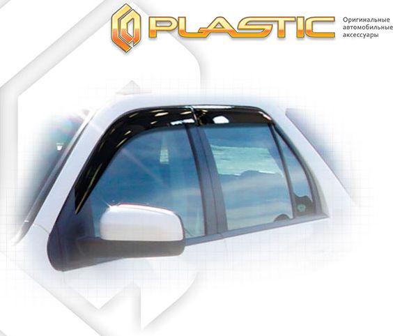 Дефлекторы СА Пластик для окон (Classic полупрозрачный) Ford Freestyle 2004-2007. Артикул 2010030305998