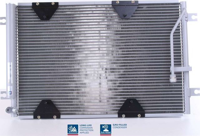 Радиатор кондиционера (конденсатор) Nissens (алюминий) для Suzuki Grand Vitara II 2001-2005. Артикул 940174