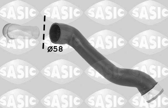 Патрубок интеркулера Sasic. Артикул 3336052