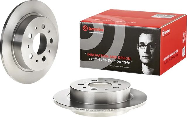 Тормозной диск Brembo задний для Volvo 780 1987-1990. Артикул 08.7768.10