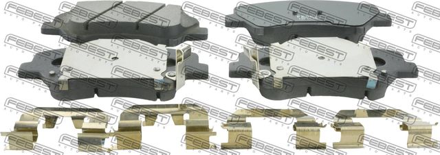 Тормозные колодки Febest передние для Hyundai Creta I 2016-2026. Артикул 1201-SBF