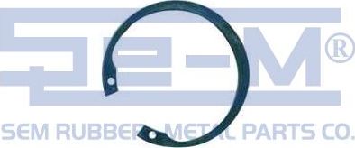 SEM10252_кольцо стопорное !/Scania/MB Sem Lastik. Артикул 10252