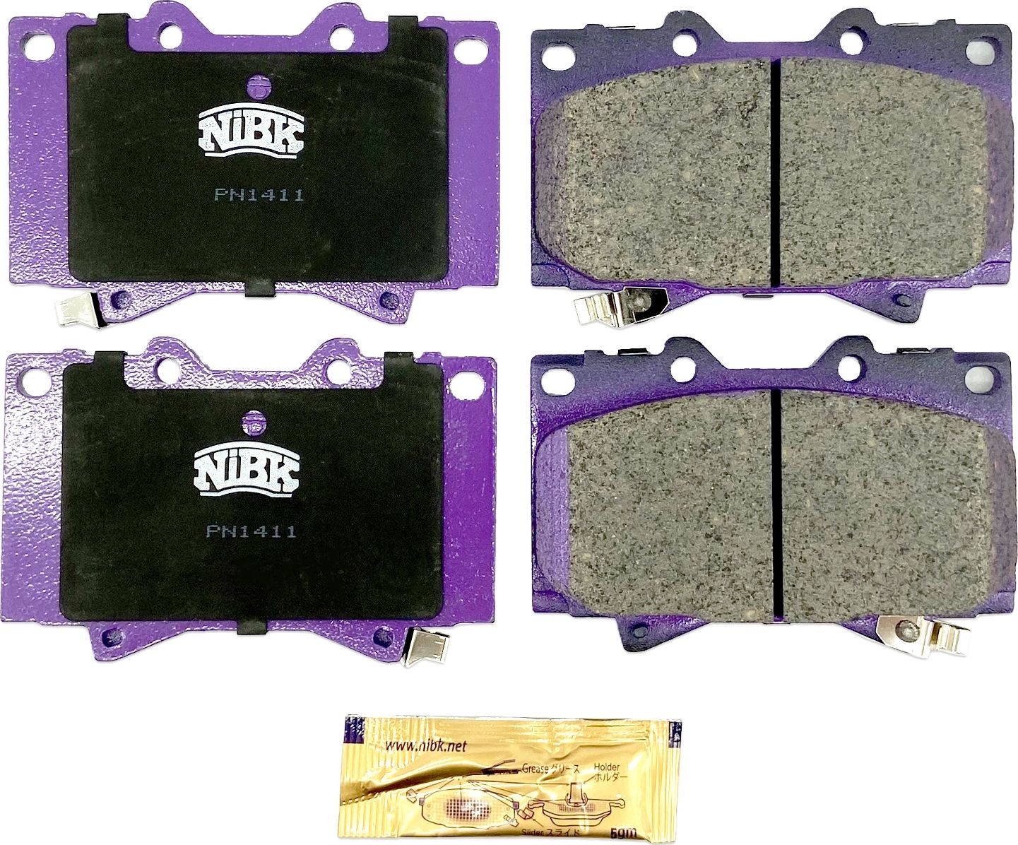 Тормозные колодки NiBK. Артикул PN1411