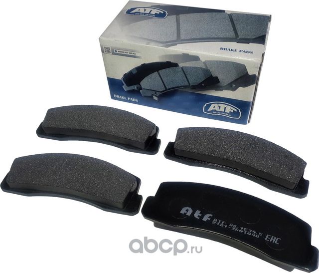 Колодки тормозные передние ВАЗ 2121 2120 (ATF). Артикул 261E395