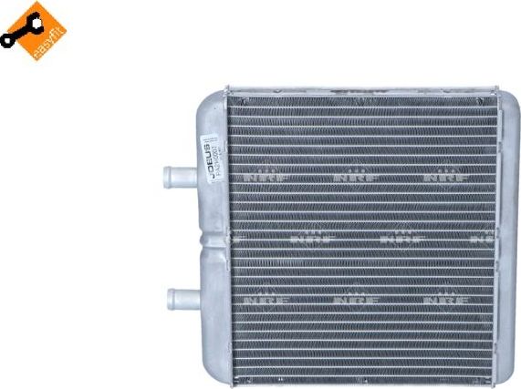 Радиатор отопителя (печки) NRF (алюминий). Артикул 54216