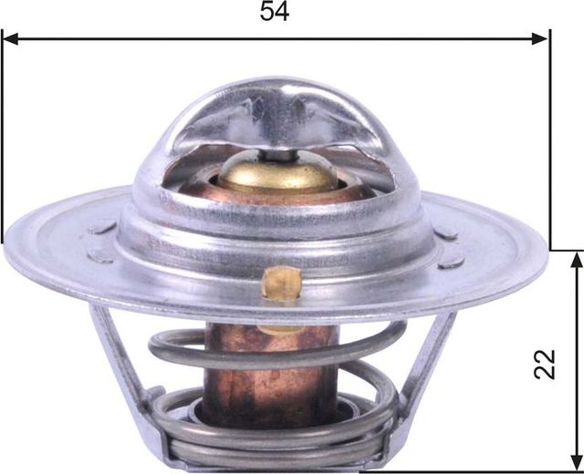 Термостат Gates для Isuzu Gemini II 1988-1990. Артикул TH12888G1