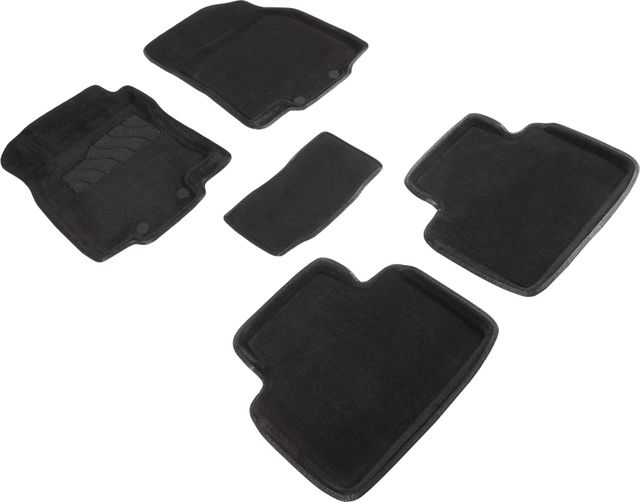 Коврики текстильные 3D Seintex для салона Renault Koleos II 2016-2026. Артикул 89352