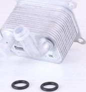 Радиатор масляный (маслоохладитель) для двигателя Nissens (алюминий). Артикул 90776