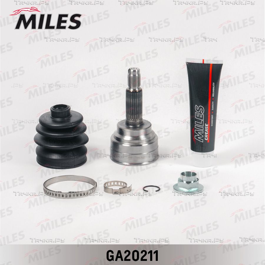 Шрус наружный (граната) Miles для Mazda 121 II 1990-1996. Артикул GA20211
