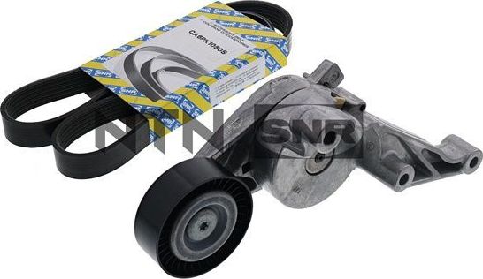 Приводной ремень поликлиновой с роликами (комплект) NTN / SNR для SEAT Altea I 2004-2015. Артикул KA857.07