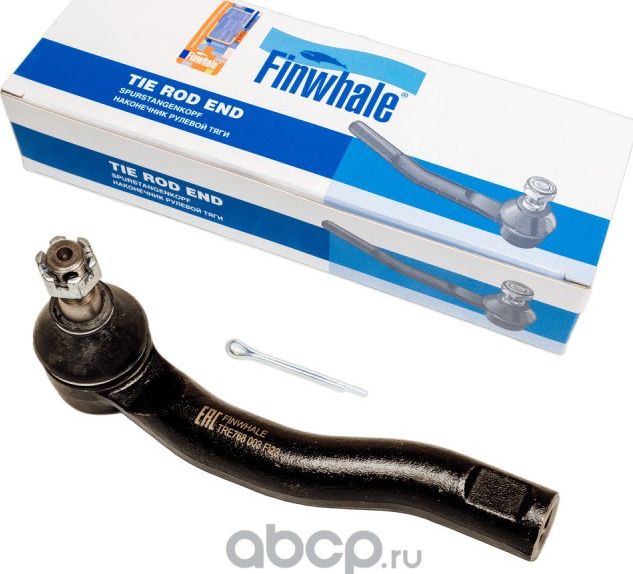 Наконечник р/т TOYOTA COROLLA E12 прав. (Finwhale). Артикул TRE768