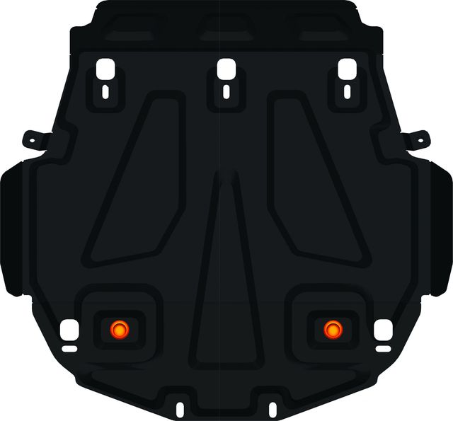 Защита Alfeco для радиатора Lexus LX 570 2015-2026. Артикул ALF.24.95