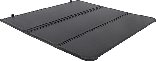 Крышка кузова РИФ трёхсекционная, 1540х1600/1560 мм, алюминиевая для Volkswagen Amarok I 2011-2026 Черная. Артикул ZT101B