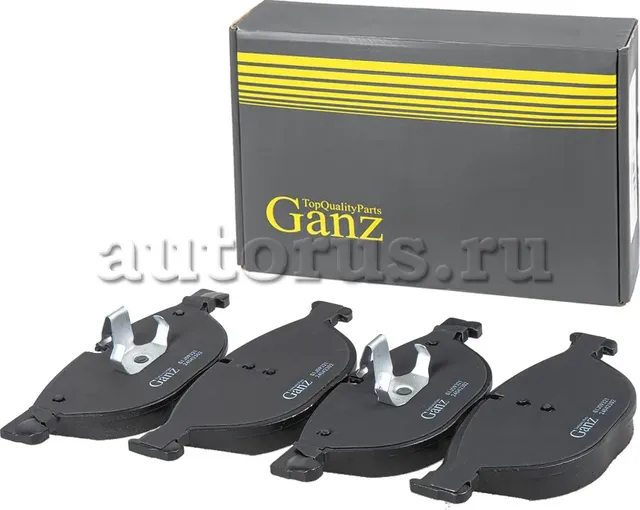 Колодки передние (Ganz). Артикул GIJ09321