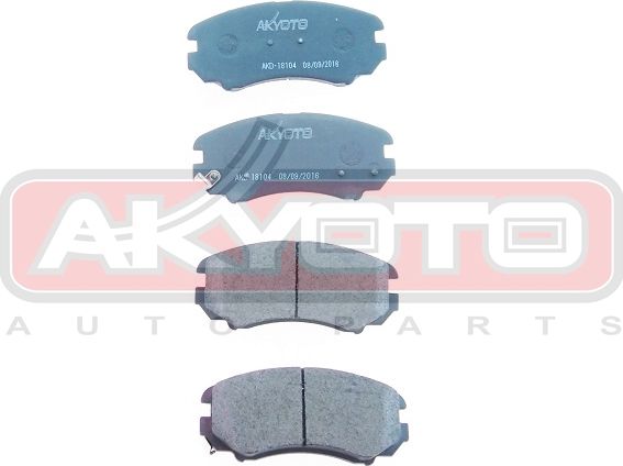 Тормозные колодки Akyoto Packing AKYOTO. Артикул AKD-18104