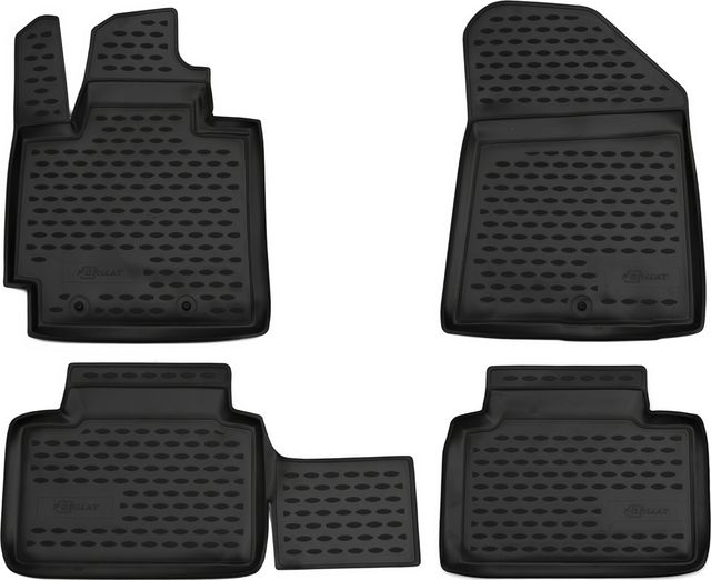 Коврики Format c повышенной износостойкостью для салона Kia Soul II 2013-2019. Артикул FORMAT.25.49.210