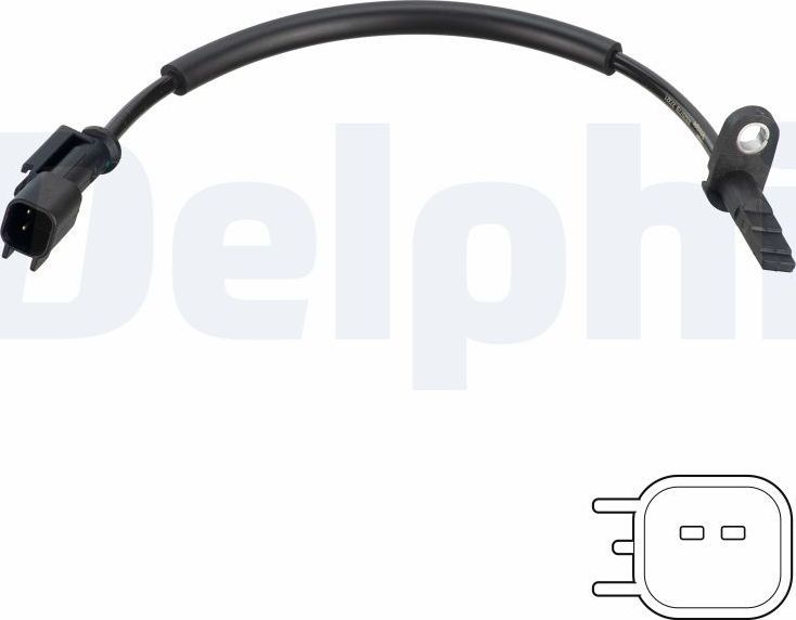 Датчик ABS Delphi. Артикул SS20779