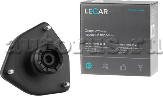 ОПОРА СТОЙКИ 1117-19, КАЛИНА СПОРТ LECAR Lecar. Артикул LECAR013011302