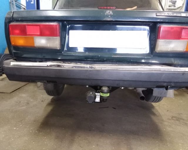 Фаркоп Tavials (Лидер-Плюс) (разборной) для ВАЗ 2107 1982-2012. Артикул T-VAZ-11H